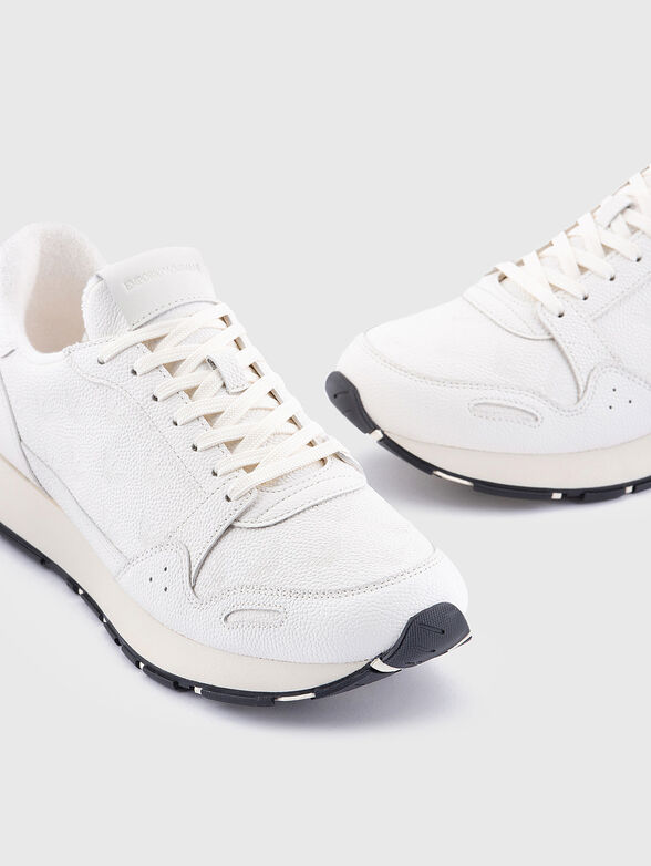 Leather sneakers - 4