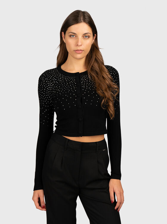 Cardigan JEN din amestec de vâscoză - 1