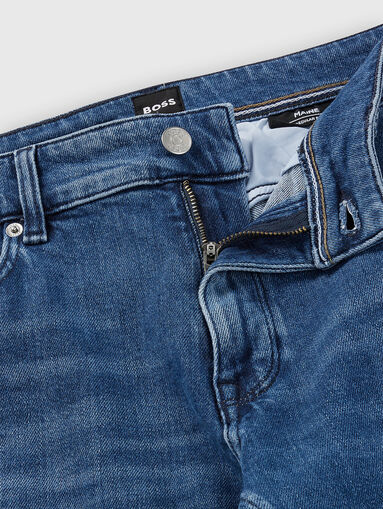Regular-fit blue jeans - 4