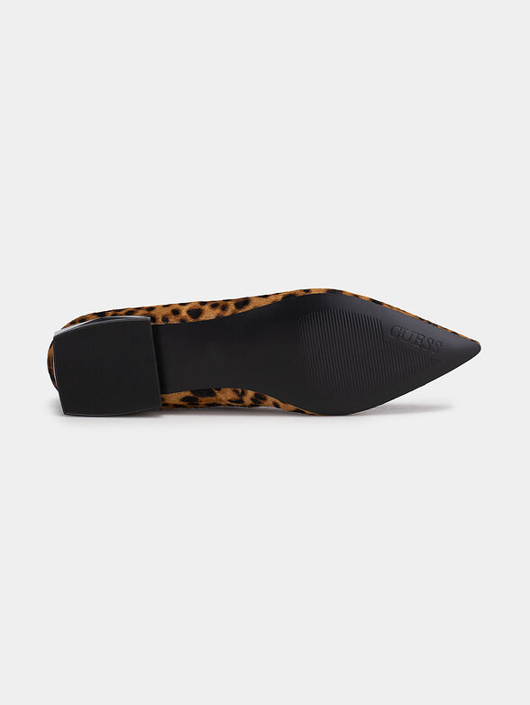 GUSTY5 loafers with animal print - 5