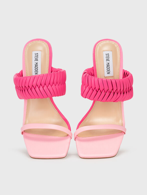 ENAMOR black heeled slippers - 6