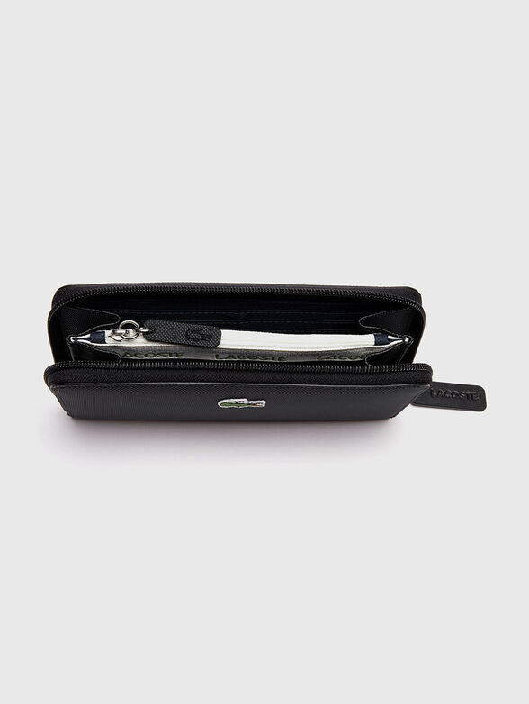 Black wallet with logo - 3