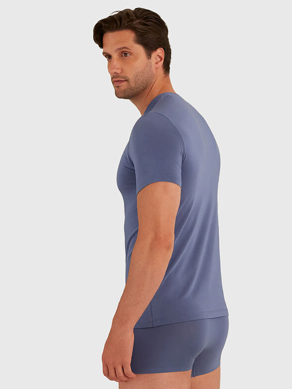 BASIC MODAL black T-shirt - 2