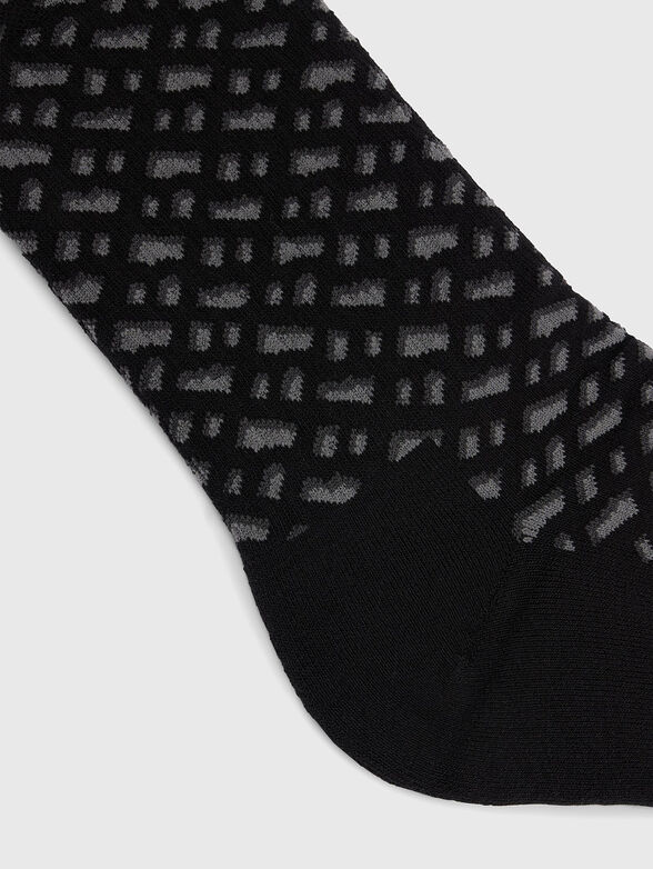 Socks with monogram print - 2
