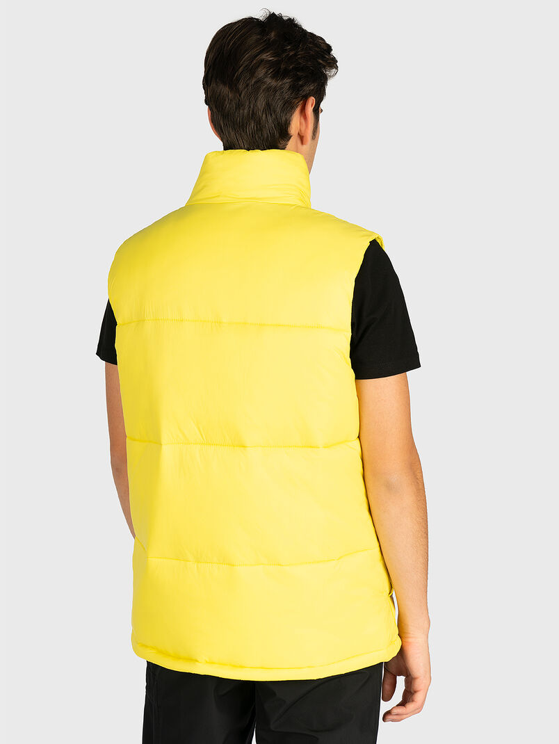 Puffer vest in black color - 3