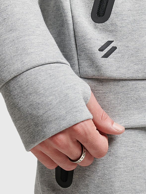 GYMTECH sweatshirt with hood and zip - 5