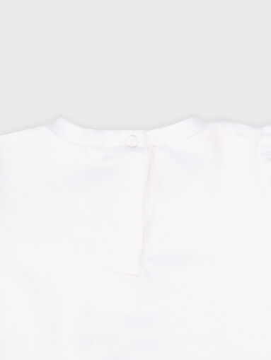 White T-shirt and shorts set - 4
