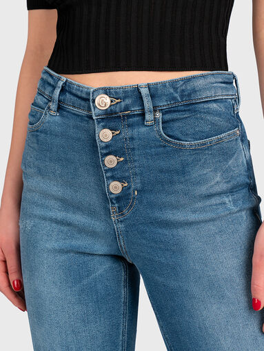 1981 jeans with accent buttons - 4
