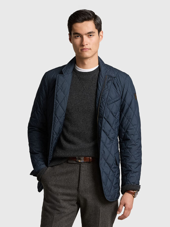 Jacket with zipper and buttons - 1