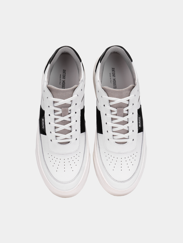 Black and white sneakers  - 6