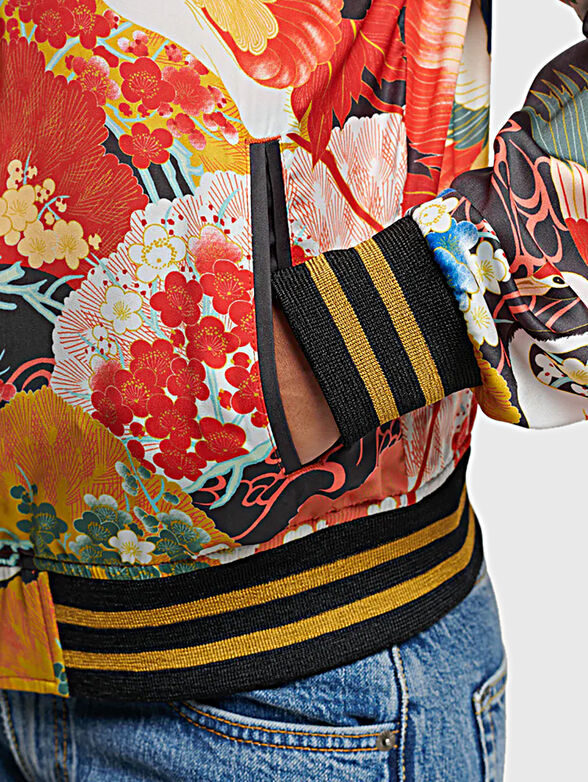 Jacket with multicolour print - 3