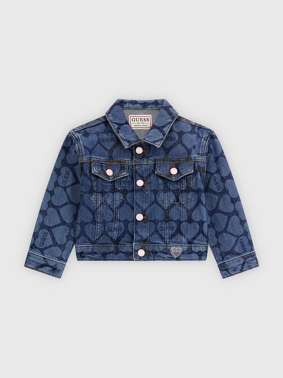 Jachetă din denim - 1