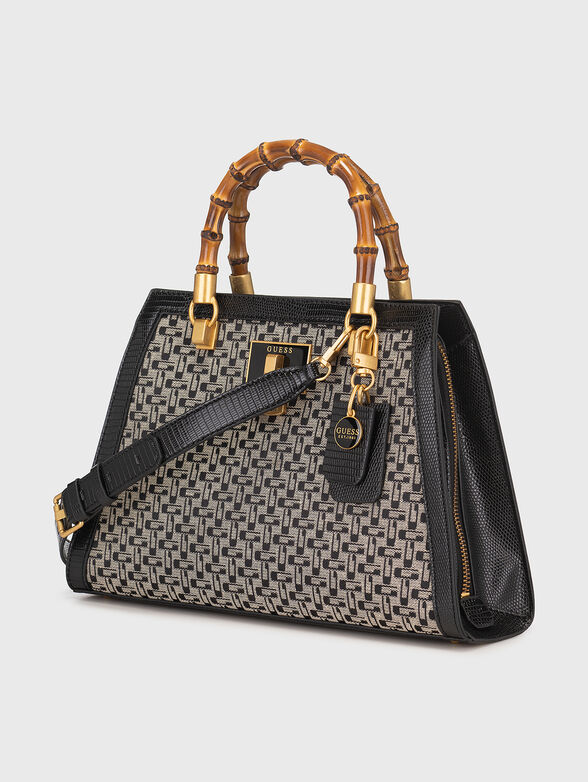 STEPHI bag with monogram print - 4