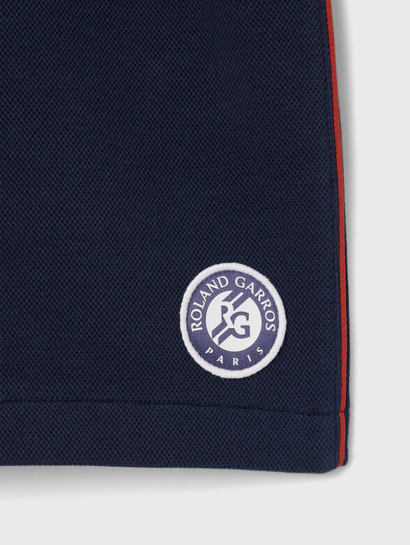 Roland-Garros Edition cotton shorts with logo - 3