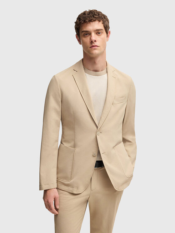 Sacou slim bej - 1