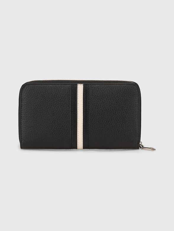 Wallet with logo detail and contrast stripe  - 2