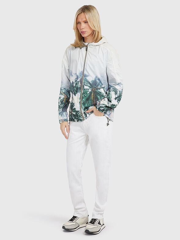 Reversible windbreaker with hood - 4