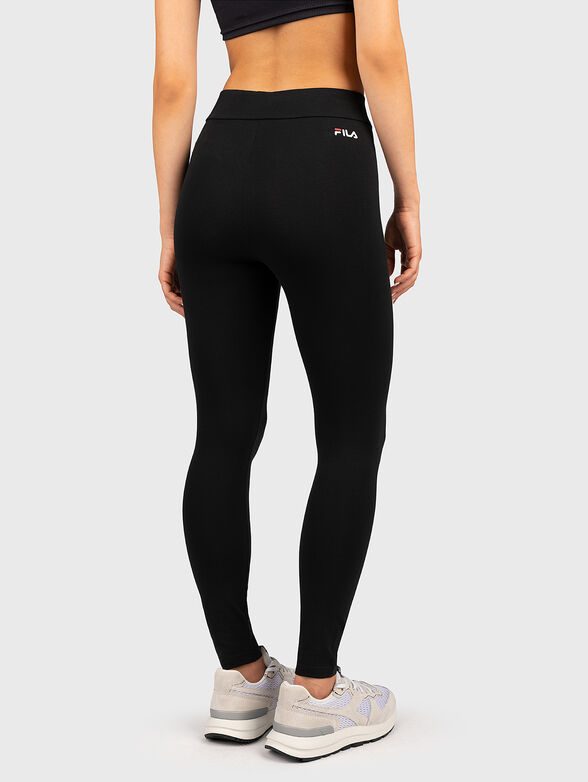 BAYONNE 7/8 black sports leggings - 2