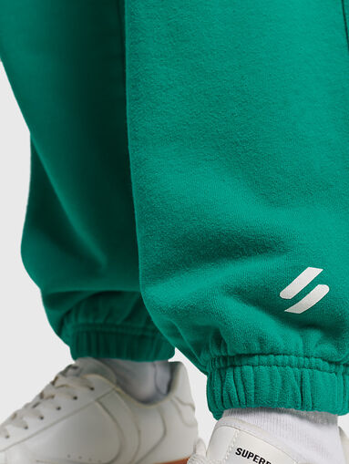 CODE CORE sports pants in beige color - 4
