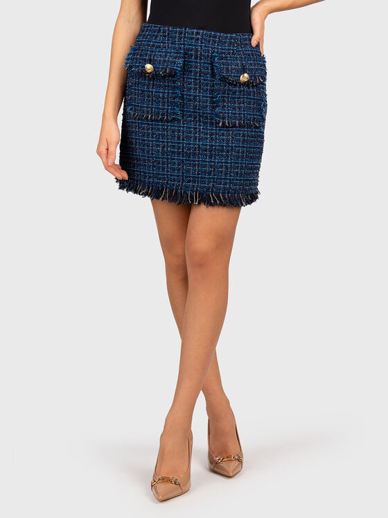 Mini boucle skirt - 1