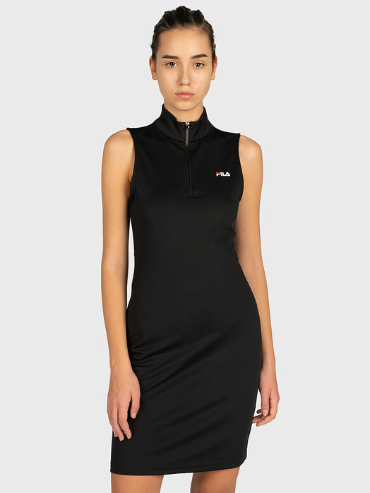 CEARA Dress with a zip neckline