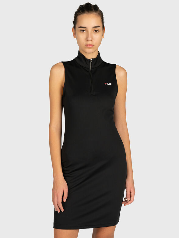 CEARA Dress with a zip neckline - 1