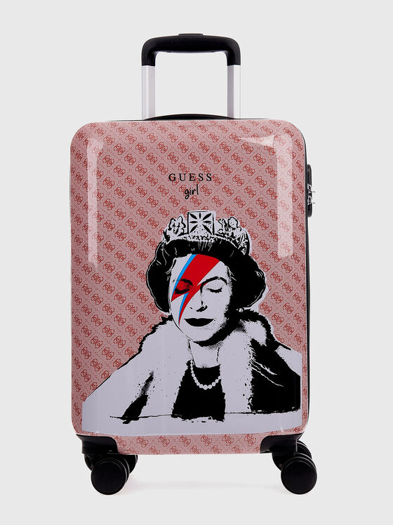 Suitcase with 4G monogram print - 1