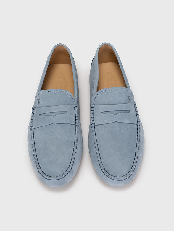 NUOVO blue loafers - 6