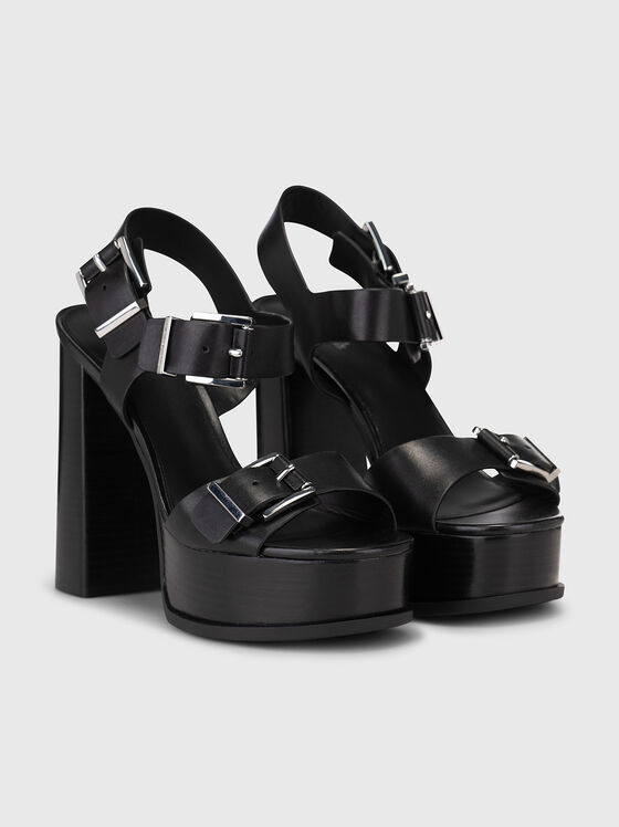 COLBY high heel leather sandals - 2