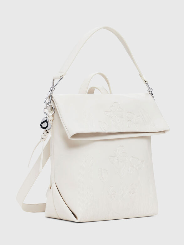 Backpack with floral details - 4