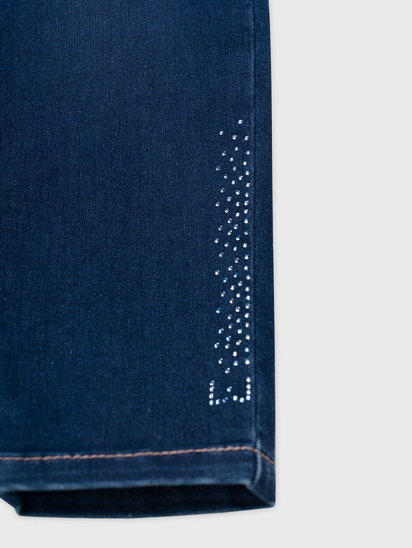 Trousers with rhinestones - 3