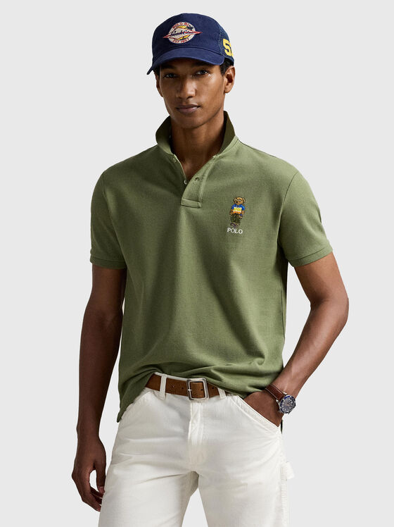 Tricou polo cu broderie Polo Bear - 1
