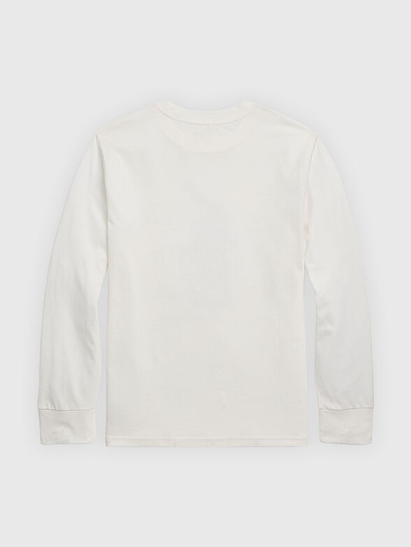 Blouse with contrast patch - 2