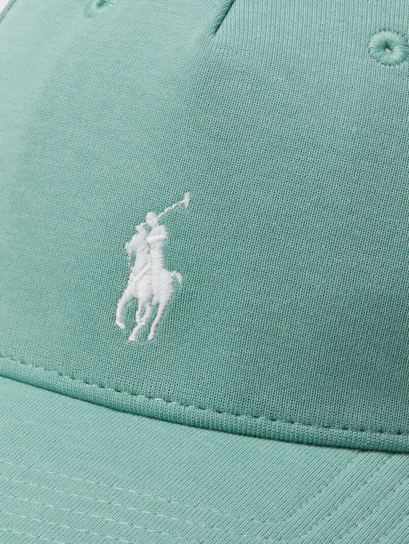 Cotton cap-hat with contrast logo  - 3