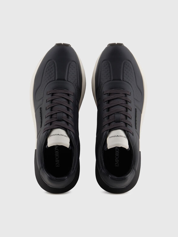 Leather sneakers - 6