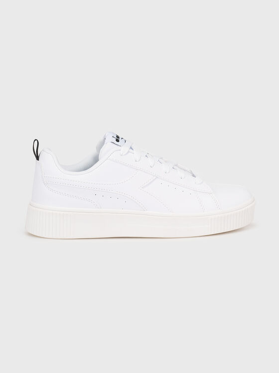 AMBER P white sneakers - 1
