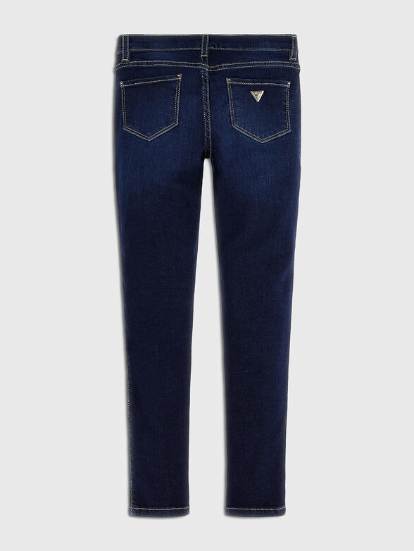 Skinny jeans with hidden sequins - 2