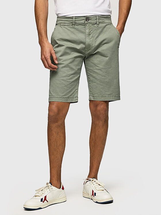 MC QUEEN beige shorts - 1