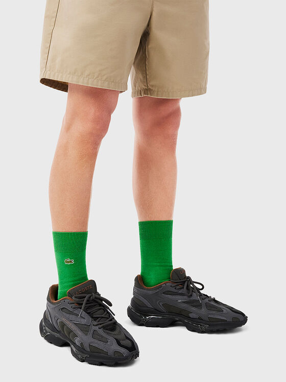 Adidași verde închis L003 2K24 - 2