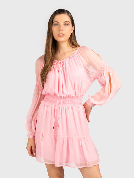 Rochie mini roz - 1