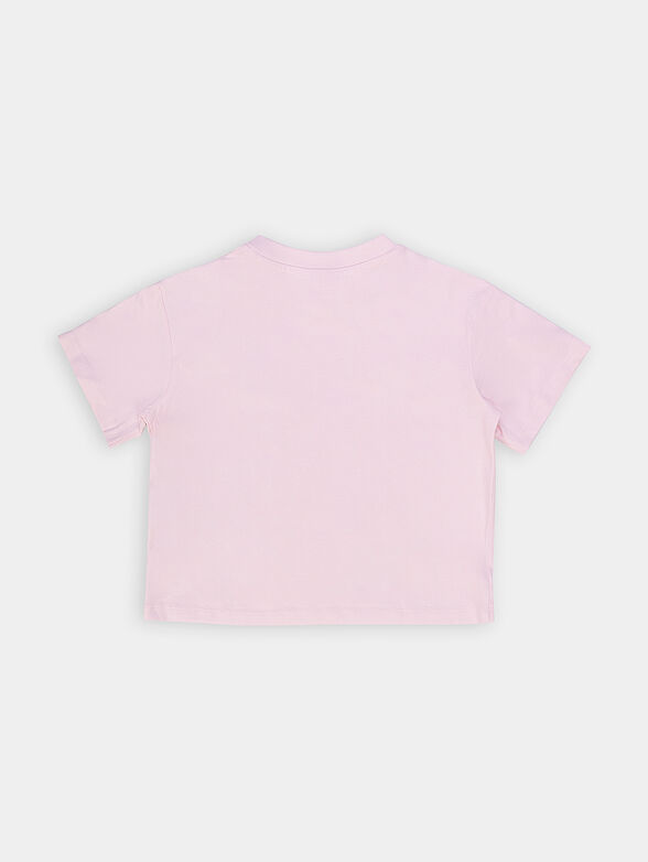 Blue T-shirt with logo - 2