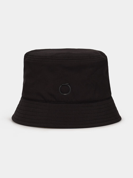 Bucket hat with accent detail - 1