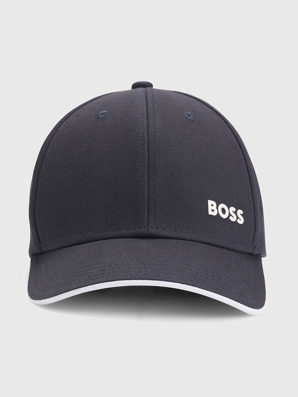 Baseball cap with contrast logo - 1