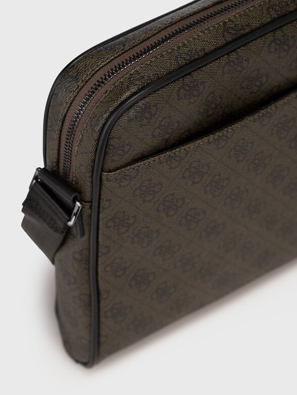 MILANO crossbody bag with monogram print - 6