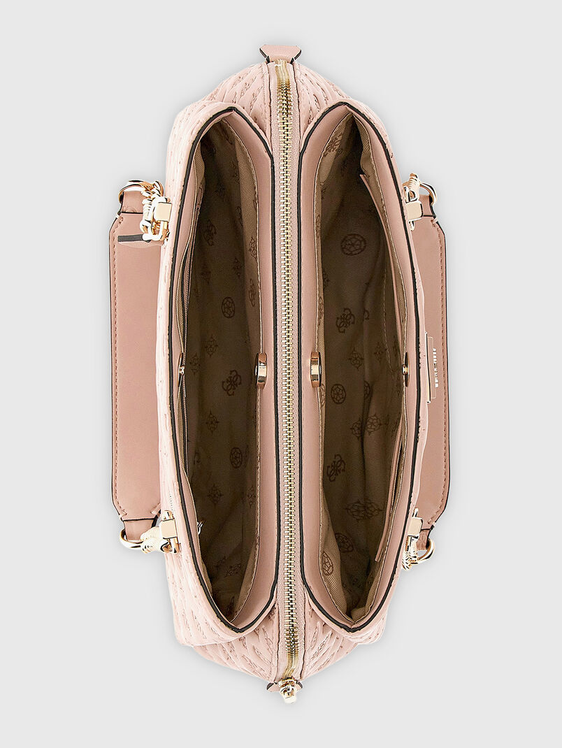 LA FEMME black bag with a detachable purse - 3