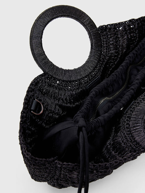 Knitted bag with tote bag - 6