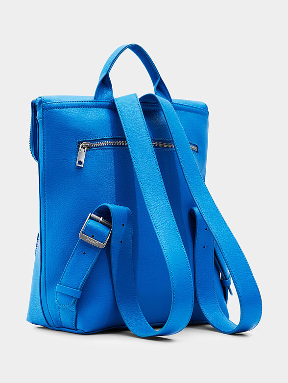 Eco leather backpack with embossed logo - 3