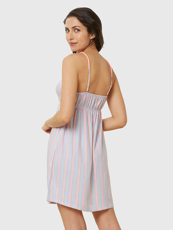 MERMAIDS nightgown with striped print - 2