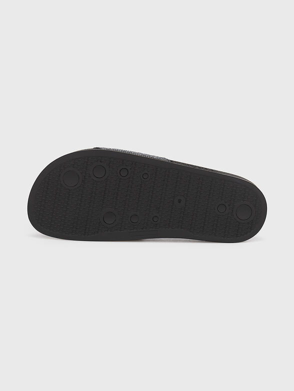 KOS 08 black beach slippers - 5