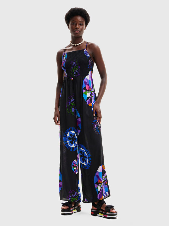 Jumpsuit with bare back - 1